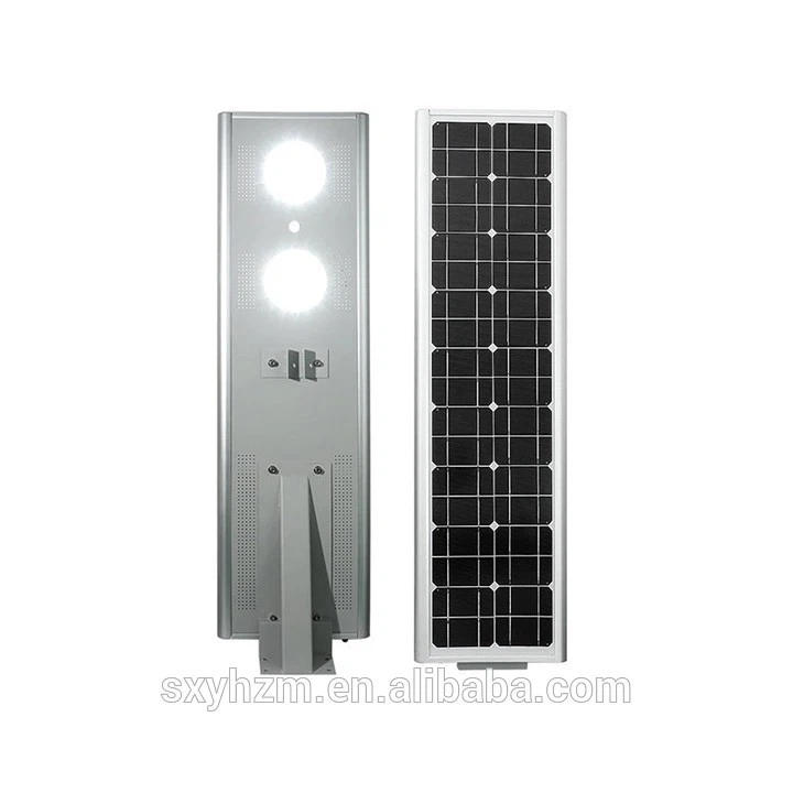 40W All In One Waterproof Ip65 Solar Led Street Light 6000K