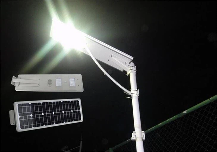 40W All In One Waterproof Ip65 Solar Led Street Light 6000K